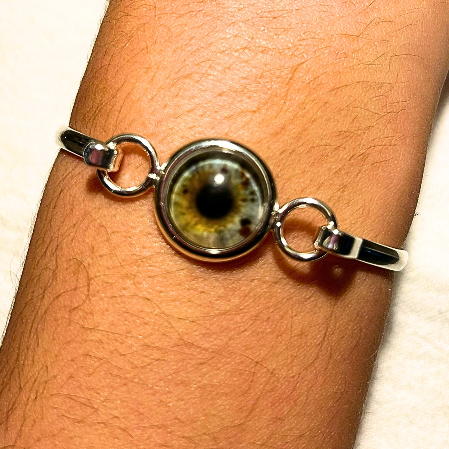 Child's Silver-Plated Iris Bangle