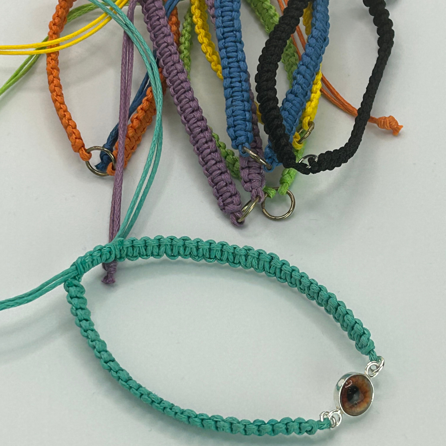Personalised Iris Friendship Bracelets