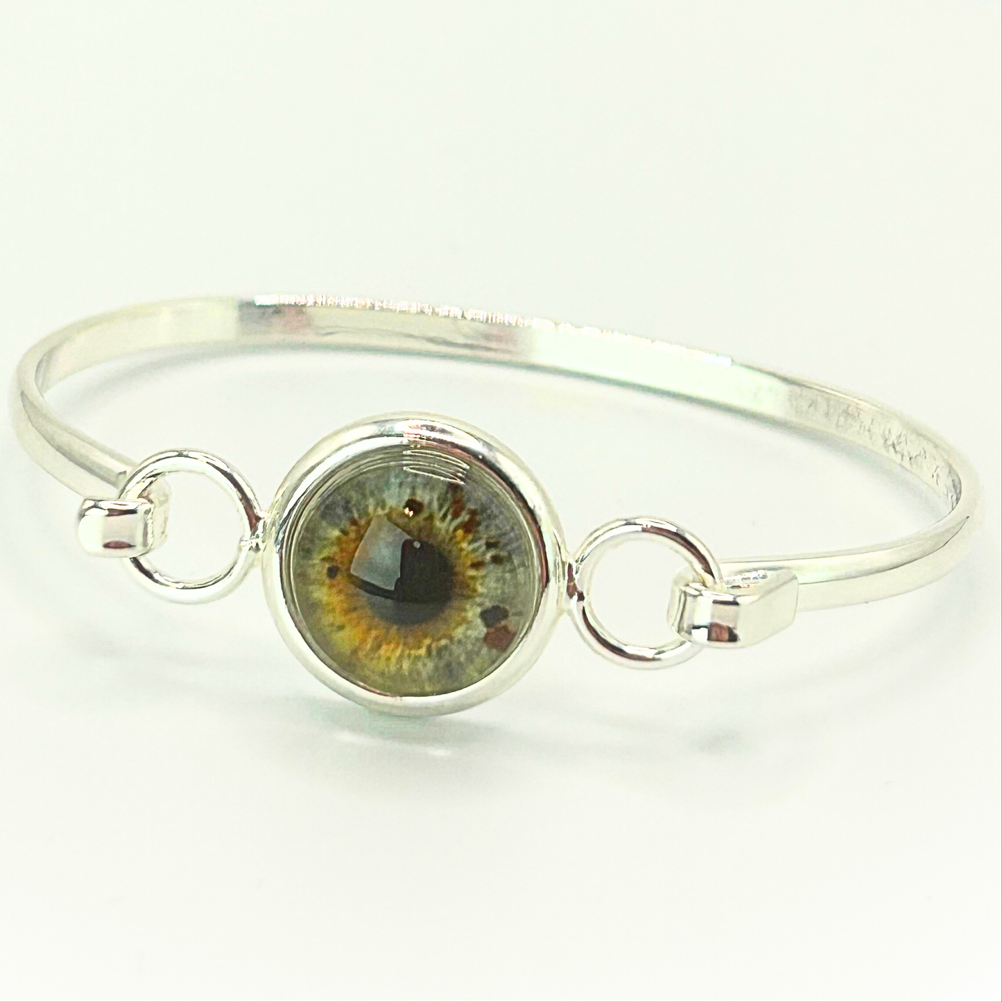 Child's Silver-Plated Iris Bangle