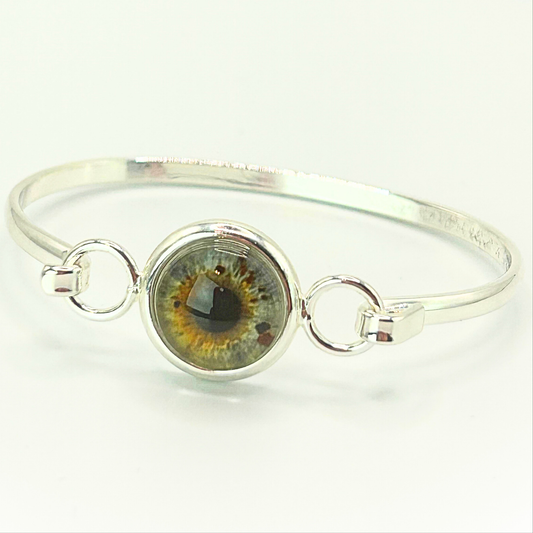 Child's Silver-Plated Iris Bangle