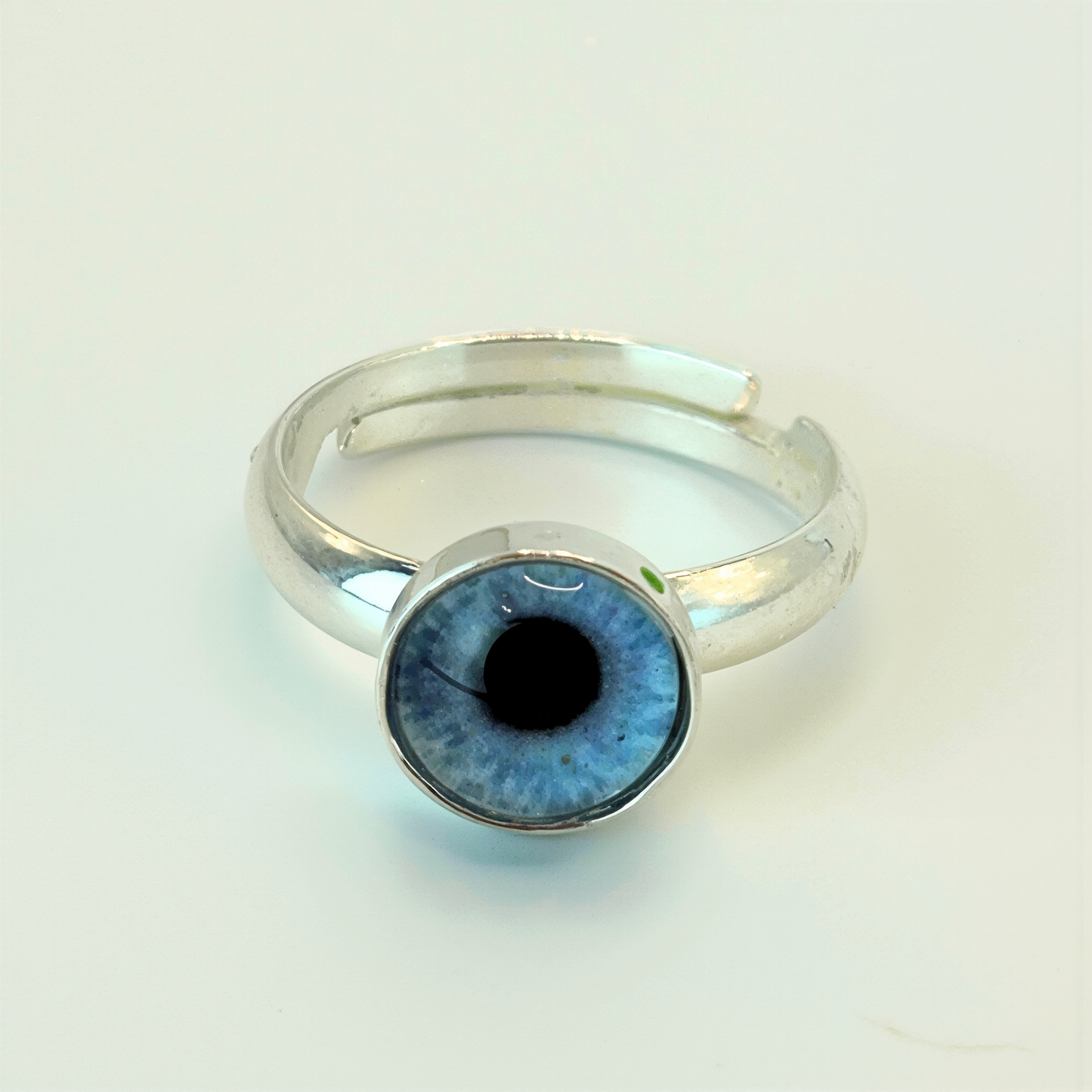 Personalised Sterling-Silver Iris Ring