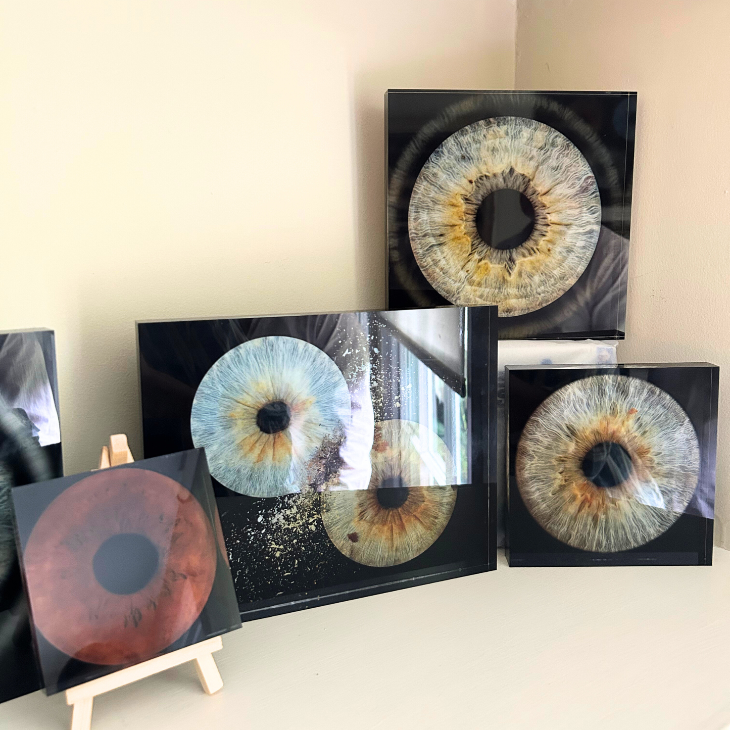 Acrylic Square Iris Blocks