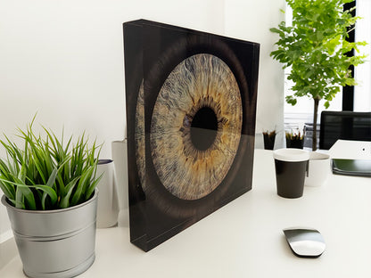 Acrylic Square Iris Photo Blocks