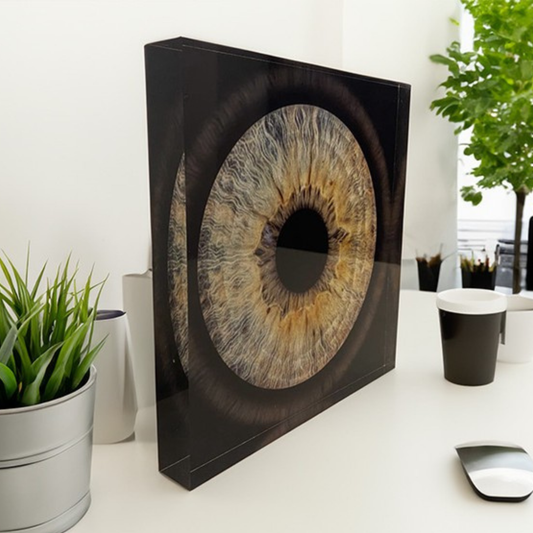 Acrylic Square Iris Blocks