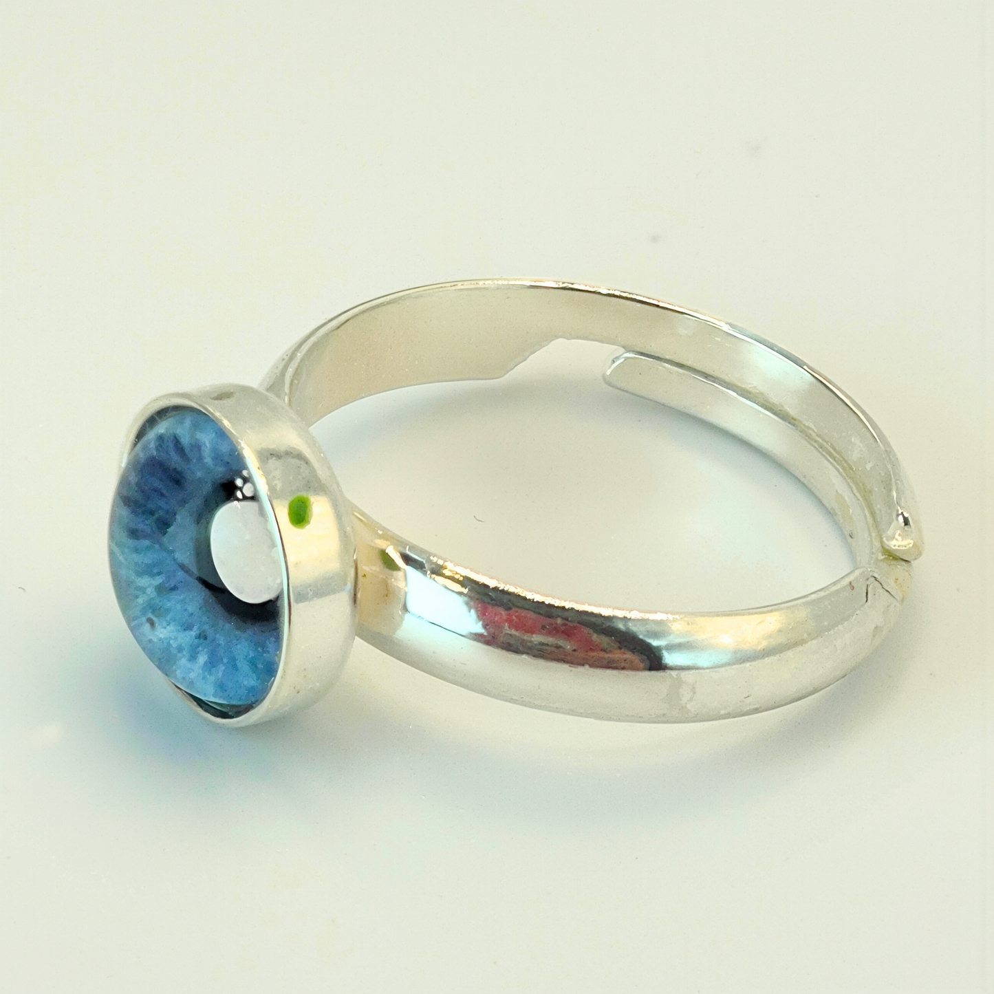 Personalised Sterling-Silver Iris Ring